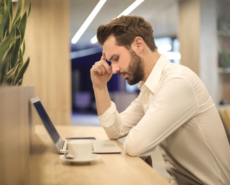 man with chronic headache physical therapy treatment