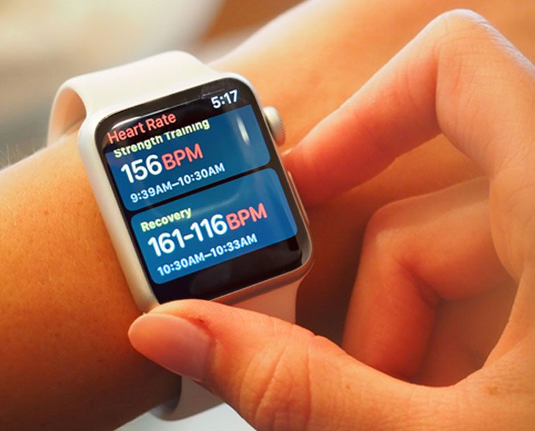 tools to assess heart rate recovery while exercising